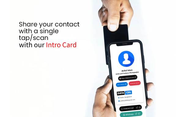 intro card